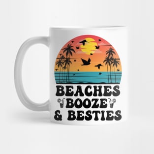 Beaches Booze & Besties Mug